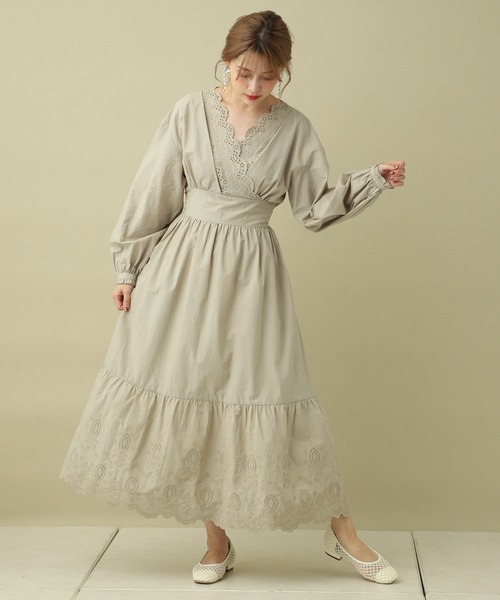 one after another NICE CLAUP（ワンアフターアナザーナイスクラップ）の「アソートバレエシューズ（バレエシューズ・レディース・グレー/アイボリー/モカ・SMALL/MEDIUM/LARGE）」の8枚目の写真