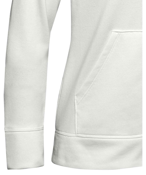 UNDER ARMOUR（アンダーアーマー）の「UAライバルテリー フルジップフーディー(トレーニング/WOMEN)（パーカー・レディース・ブラック/オフホワイト/グレー/スモークピンク・SM/MD/XL/LG）」の17枚目の写真