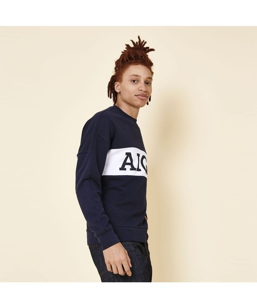 AIGLE（エーグル）の「【PRE-COLLECTION】キロ スウェット（スウェット・メンズ・ダークネイビー/レッド・M/L）」の12枚目の写真