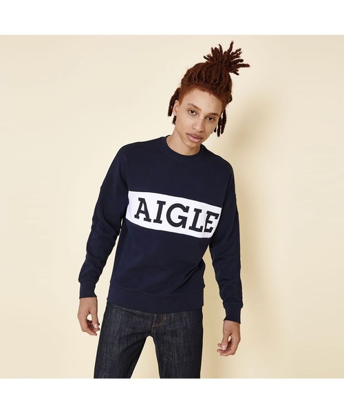 AIGLE（エーグル）の「【PRE-COLLECTION】キロ スウェット（スウェット・メンズ・ダークネイビー/レッド・M/L）」の11枚目の写真
