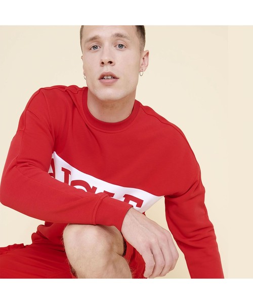 AIGLE（エーグル）の「【PRE-COLLECTION】キロ スウェット（スウェット・メンズ・ダークネイビー/レッド・M/L）」の7枚目の写真