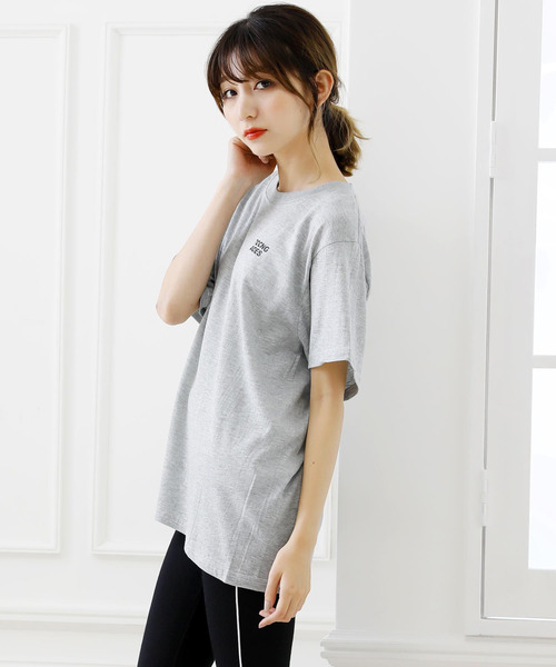Bifrost(ビフレスト)の「ワンポイントロゴTシャツ(Tシャツ/カットソー・レディース・ホワイト・FREE)」の7枚目の写真