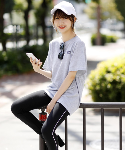 Bifrost(ビフレスト)の「ワンポイントロゴTシャツ(Tシャツ/カットソー・レディース・ホワイト・FREE)」の15枚目の写真