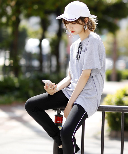 Bifrost(ビフレスト)の「ワンポイントロゴTシャツ(Tシャツ/カットソー・レディース・ホワイト・FREE)」の16枚目の写真