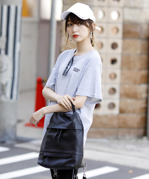 Bifrost(ビフレスト)の「ワンポイントロゴTシャツ(Tシャツ/カットソー・レディース・ホワイト・FREE)」の20枚目の写真