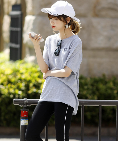 Bifrost(ビフレスト)の「ワンポイントロゴTシャツ(Tシャツ/カットソー・レディース・ホワイト・FREE)」の14枚目の写真