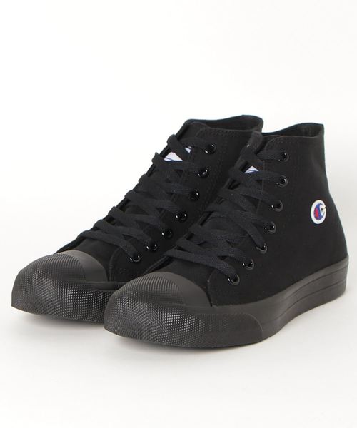 Champion(チャンピオン)の「WEGO/Champion センターコートHI(スニーカー・メンズ・ホワイト/ブラック/ブラック系その他・SMALL/MEDIUM/LARGE/X-LARGE/X-SMALL)」の3枚目の写真