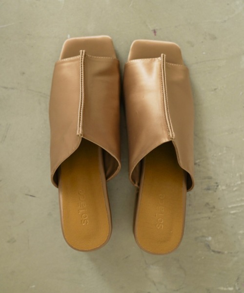 Solace（ソレイス）の「オープントゥサテンサンダル（サンダル・レディース・ブラック/ブラウン/ベージュ/ブルー・SMALL/MEDIUM/LARGE）」の9枚目の写真