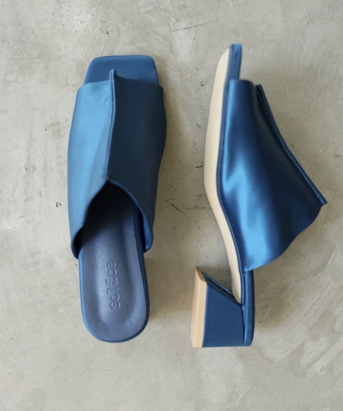 Solace（ソレイス）の「オープントゥサテンサンダル（サンダル・レディース・ブラック/ブラウン/ベージュ/ブルー・SMALL/MEDIUM/LARGE）」の16枚目の写真