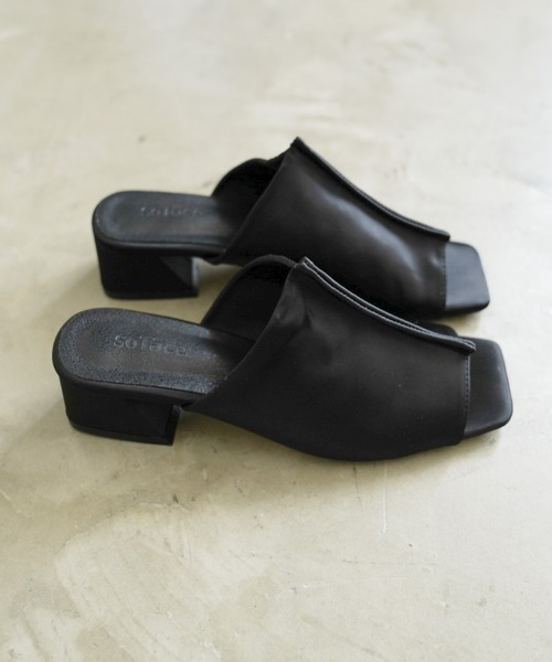 Solace（ソレイス）の「オープントゥサテンサンダル（サンダル・レディース・ブラック/ブラウン/ベージュ/ブルー・SMALL/MEDIUM/LARGE）」の22枚目の写真