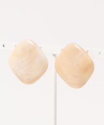 Chico | スクエアマーブルピアス(ピアス（両耳用）)