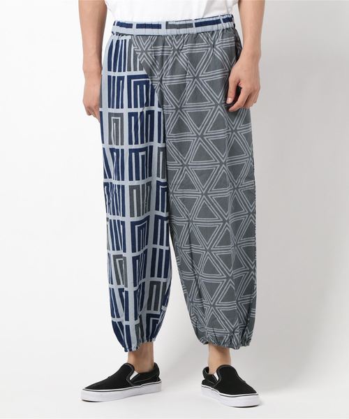 カヤ（カヤ）の「【カヤ】紋継メンズもんぺパンツ（その他パンツ・メンズ・ブラック/ベージュ/ネイビー/グレー/ブルー/グリーン・FREE）」の8枚目の写真