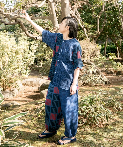 カヤ（カヤ）の「【カヤ】紋継メンズもんぺパンツ（その他パンツ