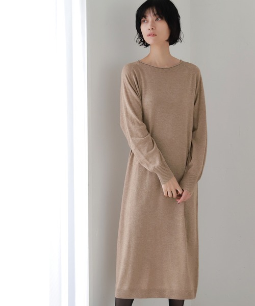 Lakole ラコレ の 12gメリノウールシンプルワンピース Lakole ワンピース Wear