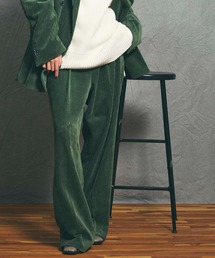 MAISON SPECIAL | 《ユニセックスアイテム》TAKEMIコーデュロイワイドパンツ 【MAISON SPECIAL/メゾンスペシャル】■セットアップ対応■(スラックス)