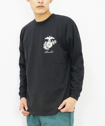 Acoustic（アコースティック）の「Acoustic/アコースティック　A.C.M.C. ロゴロンTEE（Tシャツ/カットソー・メンズ）」