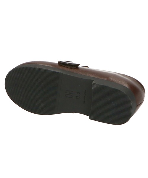 ORiental TRaffic(オリエンタルトラフィック)の「キッズ ビットローファー K-002(ローファー・キッズ・ブラック/ブラウン/シルバー・15.0cm/16.0cm/17.0cm/18.0cm/19.0cm/20.0cm)」の9枚目の写真