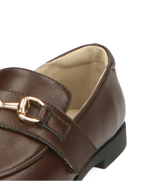 ORiental TRaffic(オリエンタルトラフィック)の「キッズ ビットローファー K-002(ローファー・キッズ・ブラック/ブラウン/シルバー・15.0cm/16.0cm/17.0cm/18.0cm/19.0cm/20.0cm)」の10枚目の写真