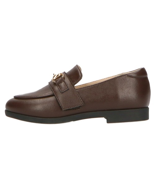 ORiental TRaffic(オリエンタルトラフィック)の「キッズ ビットローファー K-002(ローファー・キッズ・ブラック/ブラウン/シルバー・15.0cm/16.0cm/17.0cm/18.0cm/19.0cm/20.0cm)」の5枚目の写真