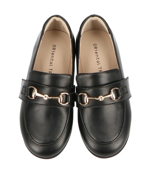 ORiental TRaffic(オリエンタルトラフィック)の「キッズ ビットローファー K-002(ローファー・キッズ・ブラック/ブラウン/シルバー・15.0cm/16.0cm/17.0cm/18.0cm/19.0cm/20.0cm)」の12枚目の写真