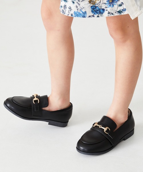 ORiental TRaffic(オリエンタルトラフィック)の「キッズ ビットローファー K-002(ローファー・キッズ・ブラック/ブラウン/シルバー・15.0cm/16.0cm/17.0cm/18.0cm/19.0cm/20.0cm)」の15枚目の写真