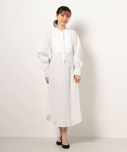 セール】JANESMITH ジェーンスミス / PINTUCK DRESS SHIRTS OP  