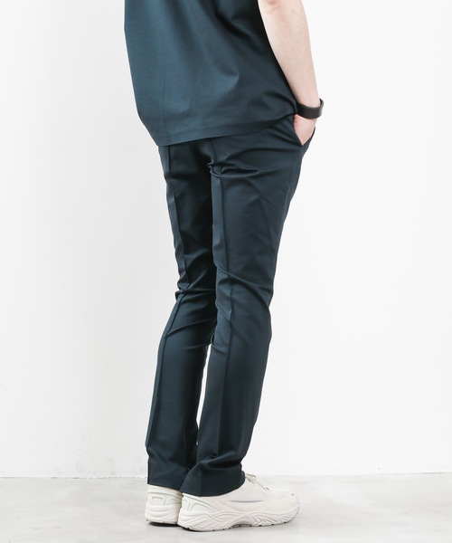 ATTACHMENT（アタッチメント）の「PONTE JERSEY CENTER CREASE TROUSERS（スラックス・メンズ・ブラック/ダークグリーン・1/2/3）」の10枚目の写真