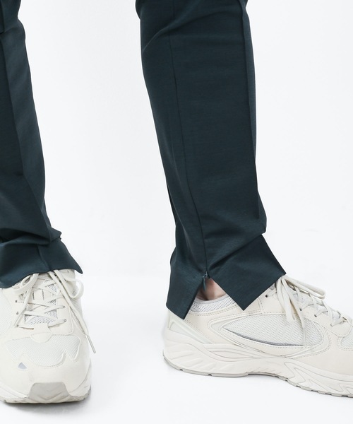 ATTACHMENT（アタッチメント）の「PONTE JERSEY CENTER CREASE TROUSERS（スラックス・メンズ・ブラック/ダークグリーン・1/2/3）」の14枚目の写真