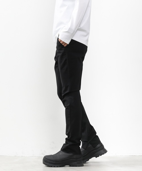 ATTACHMENT（アタッチメント）の「PONTE JERSEY CENTER CREASE TROUSERS（スラックス・メンズ・ブラック/ダークグリーン・1/2/3）」の17枚目の写真