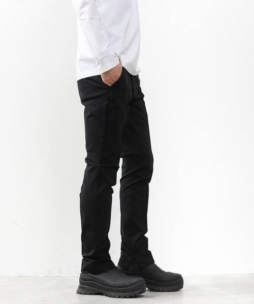 ATTACHMENT（アタッチメント）の「PONTE JERSEY CENTER CREASE TROUSERS（スラックス・メンズ・ブラック/ダークグリーン・1/2/3）」の18枚目の写真
