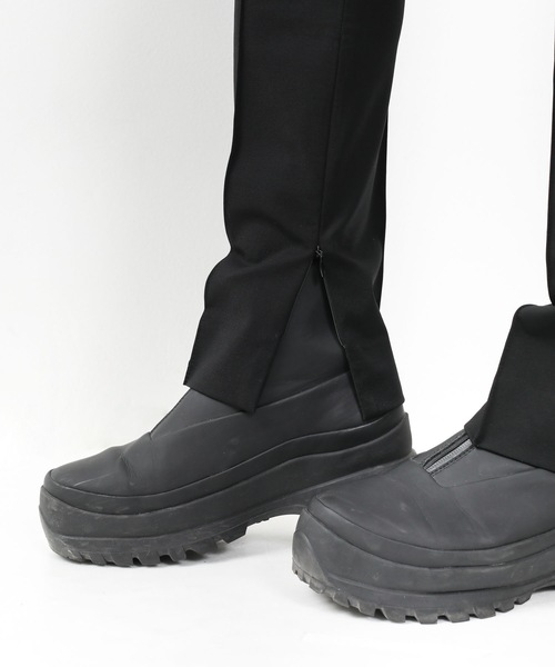 ATTACHMENT（アタッチメント）の「PONTE JERSEY CENTER CREASE TROUSERS（スラックス・メンズ・ブラック/ダークグリーン・1/2/3）」の7枚目の写真