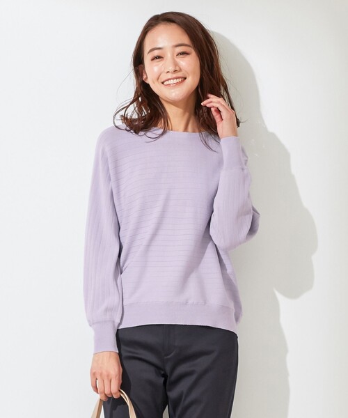 セール】【洗える】ワイドリブ ドルマンニット（ニット/セーター