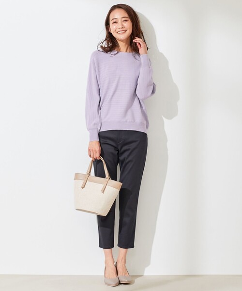セール】【洗える】ワイドリブ ドルマンニット（ニット/セーター