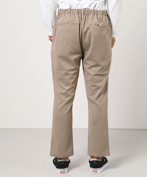 Beno（ビーノ）の「ストレッチカットジョーゼット テーパード イージー トラウザーズ（スラックス・メンズ・グレー/ネイビー/オリーブ/ワイン/ブラック/ベージュ/ブラウン/チャコールグレー・L/M/XL）」の11枚目の写真