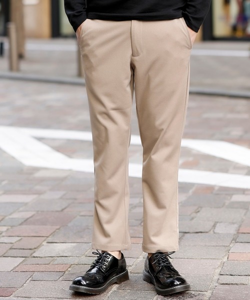 Beno（ビーノ）の「ストレッチカットジョーゼット テーパード イージー トラウザーズ（スラックス・メンズ・グレー/ネイビー/オリーブ/ワイン/ブラック/ベージュ/ブラウン/チャコールグレー・L/M/XL）」の6枚目の写真