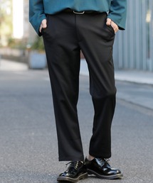 Beno | ストレッチカットジョーゼット テーパード イージー トラウザーズ(スラックス)