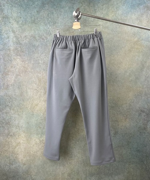 Beno（ビーノ）の「ストレッチカットジョーゼット テーパード イージー トラウザーズ（スラックス・メンズ・グレー/ネイビー/オリーブ/ワイン/ブラック/ベージュ/ブラウン/チャコールグレー・L/M/XL）」の16枚目の写真
