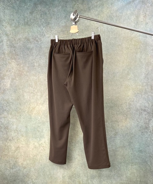 Beno（ビーノ）の「ストレッチカットジョーゼット テーパード イージー トラウザーズ（スラックス・メンズ・グレー/ネイビー/オリーブ/ワイン/ブラック/ベージュ/ブラウン/チャコールグレー・L/M/XL）」の22枚目の写真