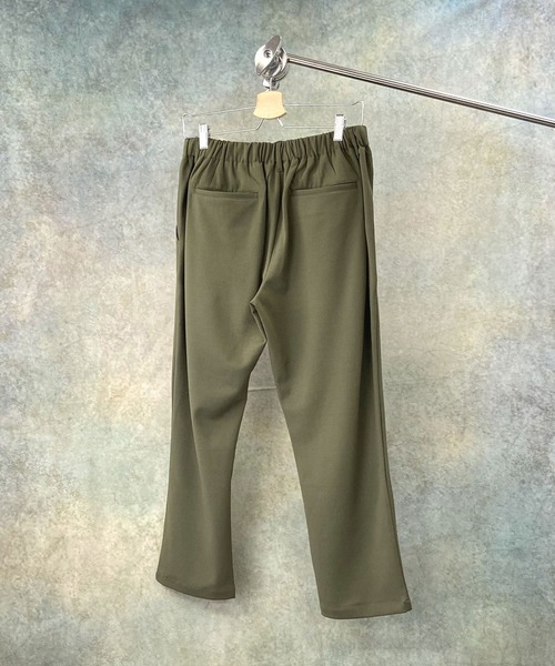 Beno（ビーノ）の「ストレッチカットジョーゼット テーパード イージー トラウザーズ（スラックス・メンズ・グレー/ネイビー/オリーブ/ワイン/ブラック/ベージュ/ブラウン/チャコールグレー・L/M/XL）」の14枚目の写真