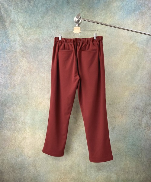 Beno（ビーノ）の「ストレッチカットジョーゼット テーパード イージー トラウザーズ（スラックス・メンズ・グレー/ネイビー/オリーブ/ワイン/ブラック/ベージュ/ブラウン/チャコールグレー・L/M/XL）」の12枚目の写真