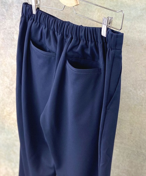 Beno（ビーノ）の「ストレッチカットジョーゼット テーパード イージー トラウザーズ（スラックス・メンズ・グレー/ネイビー/オリーブ/ワイン/ブラック/ベージュ/ブラウン/チャコールグレー・L/M/XL）」の20枚目の写真