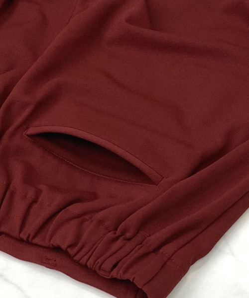 Beno（ビーノ）の「ストレッチカットジョーゼット テーパード イージー トラウザーズ（スラックス・メンズ・グレー/ネイビー/オリーブ/ワイン/ブラック/ベージュ/ブラウン/チャコールグレー・L/M/XL）」の21枚目の写真