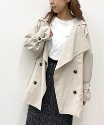 apres jour mignon | ショートトレンチコート【ZOZOTOWN限定アイテム】(トレンチコート)