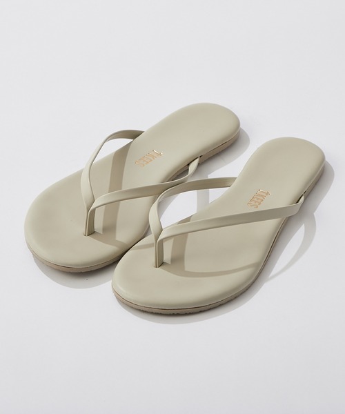 TKEES（ティキーズ）の「TKEES/ティキーズ　ビーチサンダル（サンダル・レディース・グリーン/ベージュ/ブラック/グレー・7/6）」の12枚目の写真