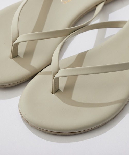 TKEES（ティキーズ）の「TKEES/ティキーズ　ビーチサンダル（サンダル・レディース・グリーン/ベージュ/ブラック/グレー・7/6）」の15枚目の写真