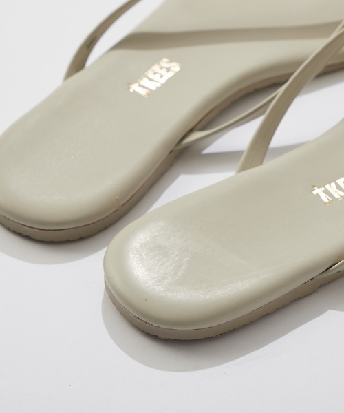 TKEES（ティキーズ）の「TKEES/ティキーズ　ビーチサンダル（サンダル・レディース・グリーン/ベージュ/ブラック/グレー・7/6）」の16枚目の写真