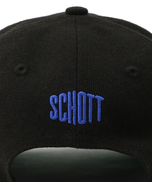 schott（ショット）の「Schott×NEWERA/ショット×ニューエラ/9FIFTY LP SNAP BACK CAP TYPE 'SB'/ ロープロファイル SBキャップ（キャップ・メンズ・ブラック・FREE）」の9枚目の写真