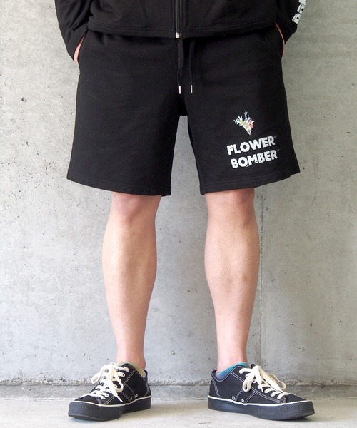 BRANDALISED(ブランダライズド)の「BRANDALISED ブランダライズド BANKSY バンクシー FLOWER BOMBER SETUP セットアップ(パーカー・メンズ・アイボリー/ブラック/杢グレー・MEDIUM/LARGE)」の19枚目の写真