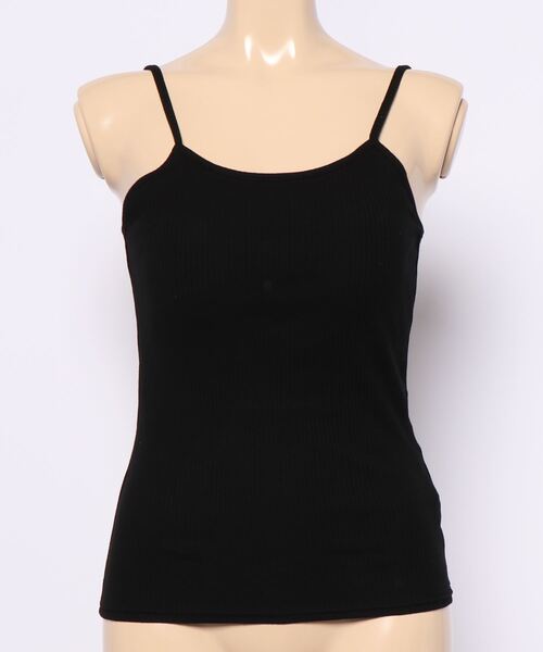 RASVOA（ラスボア）の「テレコバックレースアップキャミ（キャミソール・レディース・ブラック/オフホワイト・FREE）」の14枚目の写真