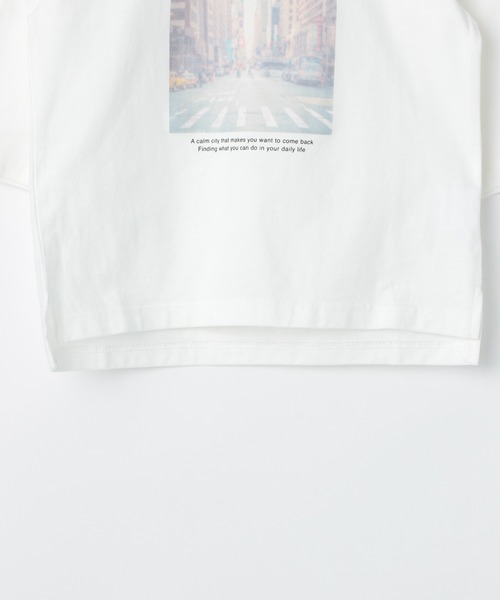 GLOBAL WORK（グローバルワーク）の「【キッズ】ヘビロッTEEプリント7分袖/933500（Tシャツ/カットソー・キッズ・アイボリー/ホワイト/ホワイト系その他2・100cm/160cm/150cm/130cm/110cm/120cm/140cm）」の13枚目の写真